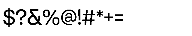 Makira Regular Font OTHER CHARS