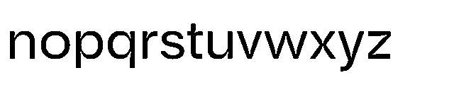Makira Regular Font LOWERCASE