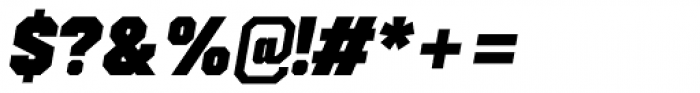 Mako Black Italic Font OTHER CHARS