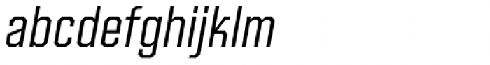 Mako Book Italic Font LOWERCASE
