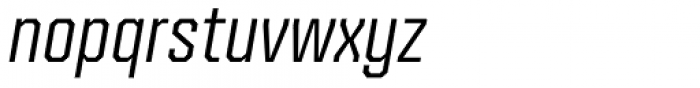 Mako Book Italic Font LOWERCASE