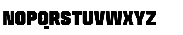 Mako Round Black Font UPPERCASE