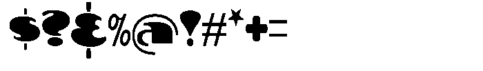 Makora Variable Makora Black Condensed Font OTHER CHARS