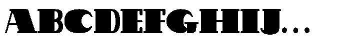 Makora Variable Makora Black Condensed Font UPPERCASE