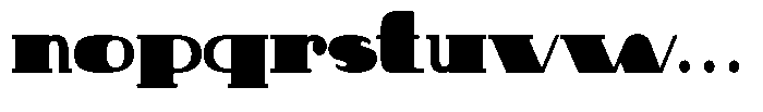 Makora Variable Makora Black Condensed Font LOWERCASE