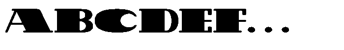Makora Variable Makora Black Expanded Font UPPERCASE