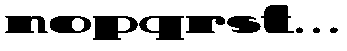 Makora Variable Makora Black Expanded Font LOWERCASE