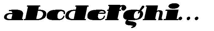 Makora Variable Makora Black Oblique FONT