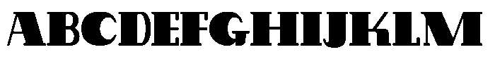 Makora Variable Makora Bold Condensed Font UPPERCASE