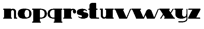 Makora Variable Makora Bold Condensed Font LOWERCASE