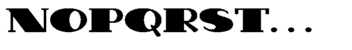 Makora Variable Makora Bold Expanded Font UPPERCASE