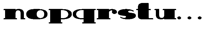 Makora Variable Makora Bold Expanded Font LOWERCASE