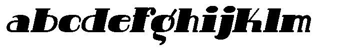 Makora Variable Makora Bold Oblique Condensed FONT