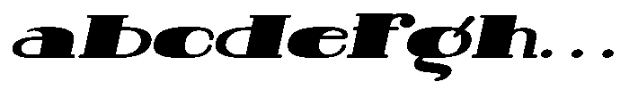Makora Variable Makora Bold Oblique Expanded FONT