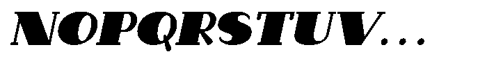 Makora Variable Makora Bold Oblique Font UPPERCASE