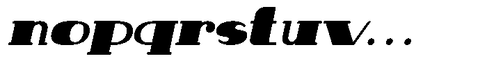 Makora Variable Makora Bold Oblique Font LOWERCASE