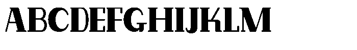 Makora Variable Makora Condensed Font UPPERCASE