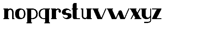 Makora Variable Makora Condensed Font LOWERCASE