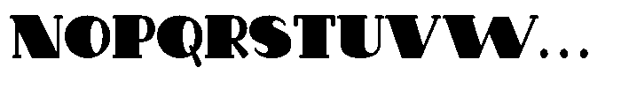 Makora Variable Makora Extra Bold Condensed Font UPPERCASE