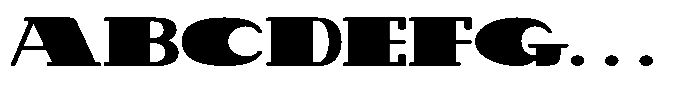 Makora Variable Makora Extra Bold Expanded Font UPPERCASE