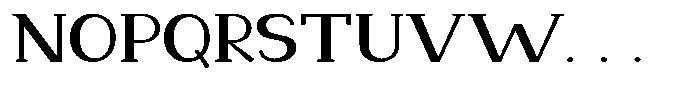 Makora Variable Makora Extra Light Expanded Font UPPERCASE