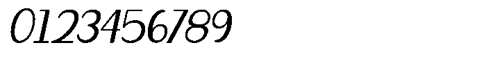 Makora Variable Makora Extra Light Oblique Condensed Font OTHER CHARS