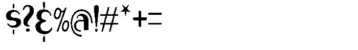 Makora Variable Makora Light Condensed Font OTHER CHARS