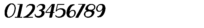 Makora Variable Makora Light Oblique Condensed Font OTHER CHARS