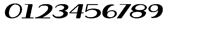 Makora Variable Makora Light Oblique Expanded Font OTHER CHARS