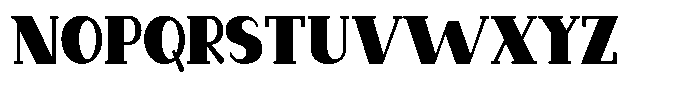 Makora Variable Makora Medium Condensed Font UPPERCASE