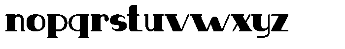 Makora Variable Makora Medium Condensed Font LOWERCASE