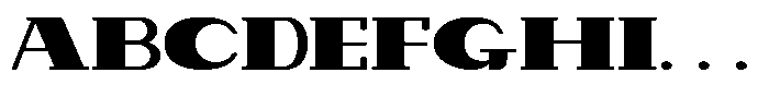 Makora Variable Makora Medium Expanded Font UPPERCASE