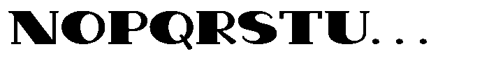 Makora Variable Makora Medium Expanded Font UPPERCASE