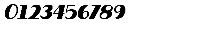 Makora Variable Makora Medium Oblique Condensed Font OTHER CHARS