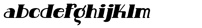 Makora Variable Makora Medium Oblique Condensed FONT