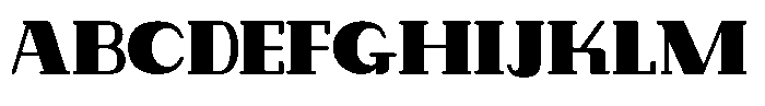 Makora Variable Makora Medium Font UPPERCASE