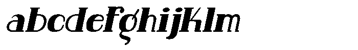 Makora Variable Makora Oblique Condensed FONT