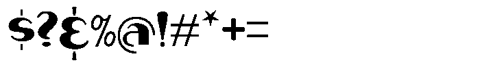 Makora Variable Makora Regular Font OTHER CHARS
