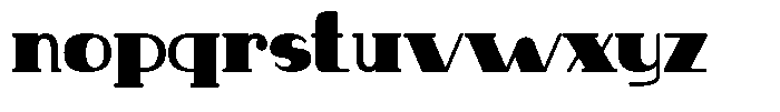 Makora Variable Makora Semi Bold Condensed Font LOWERCASE