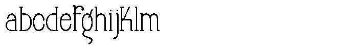 Makora Variable Makora Thin Condensed FONT