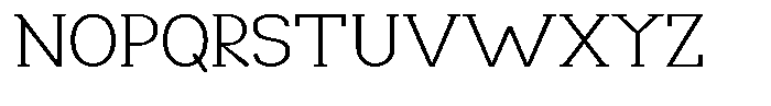 Makora Variable Makora Thin Expanded Font UPPERCASE