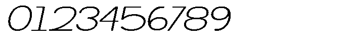 Makora Variable Makora Thin Oblique Expanded Font OTHER CHARS