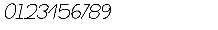 Makora Variable Makora Thin Oblique Font OTHER CHARS