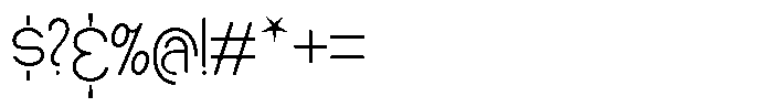 Makora Variable Makora Thin Font OTHER CHARS