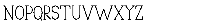 Makora Variable Makora Thin Font UPPERCASE