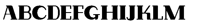 Makora Variable Thin Font UPPERCASE