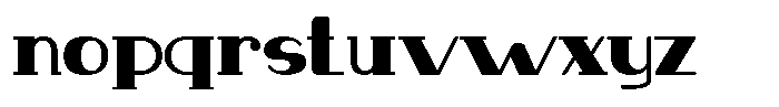 Makora Variable Thin Font LOWERCASE