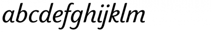 Makozin Regular Italic Font LOWERCASE