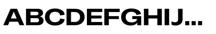 Makro Expanded Bold Font