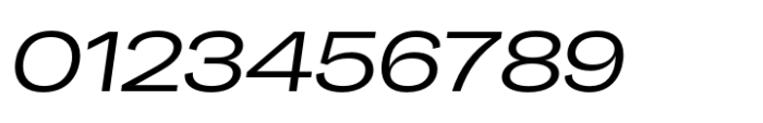 Makro Expanded Italic Font OTHER CHARS